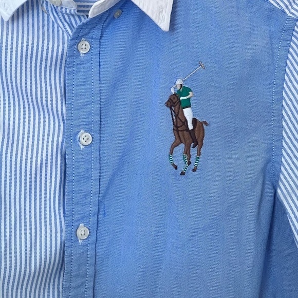 NOT FOR SALE Ralph Lauren Large Pony button down shirt Boys Size 14/16. - Picture 3 of 11